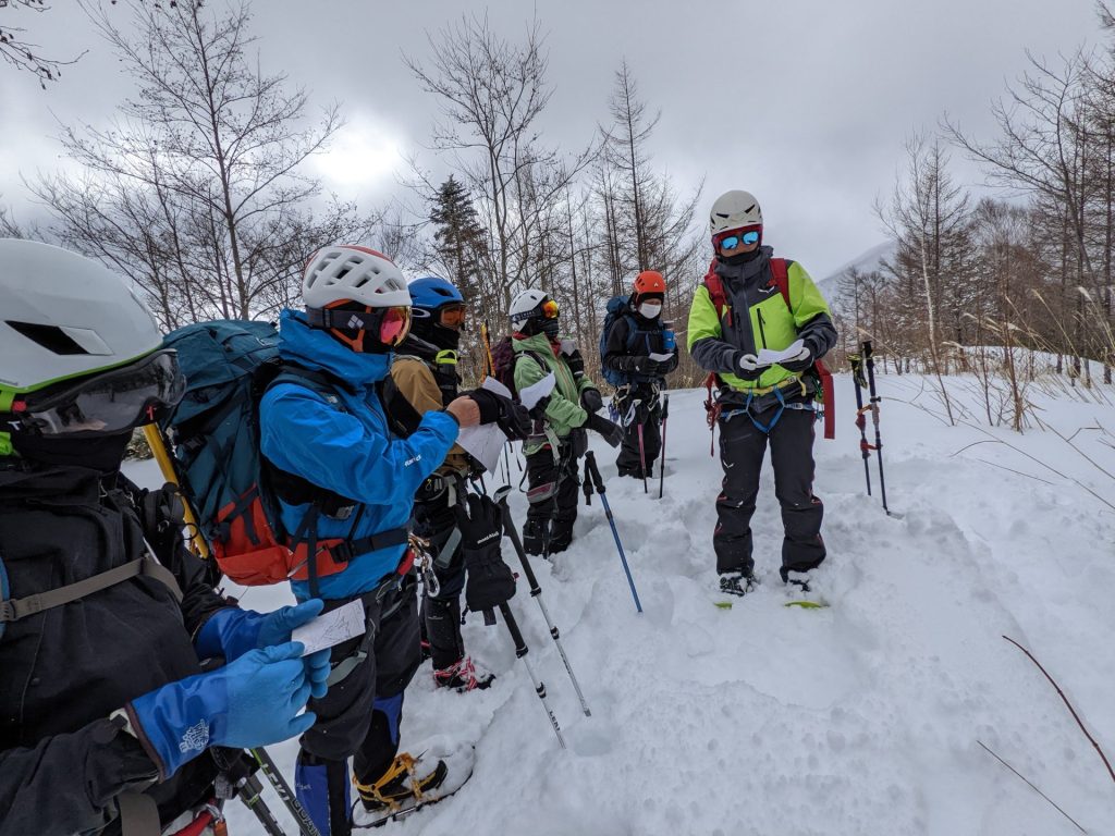 ヘブンスそのはらでの冬山登山講習